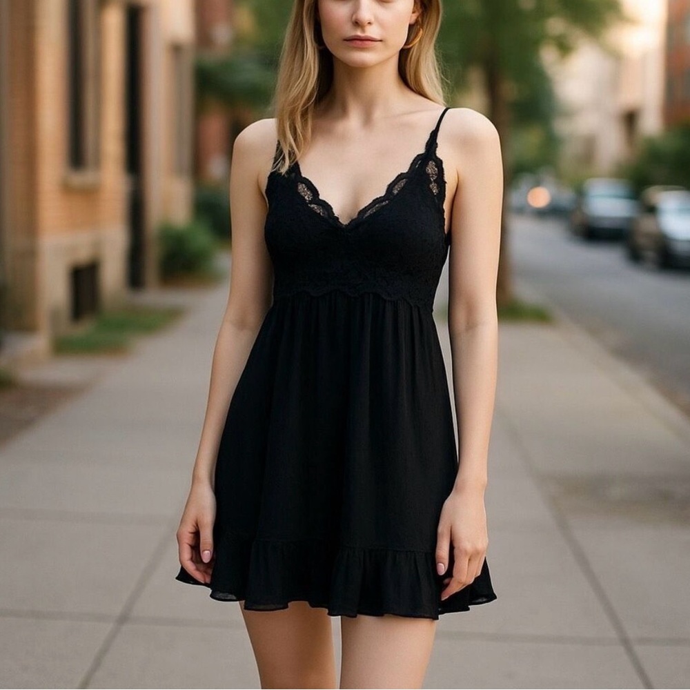 Free People Strappy Babydoll Dress